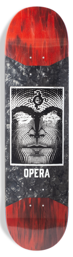 Opera Skateboard Deck Perelson No Evil # 8,38