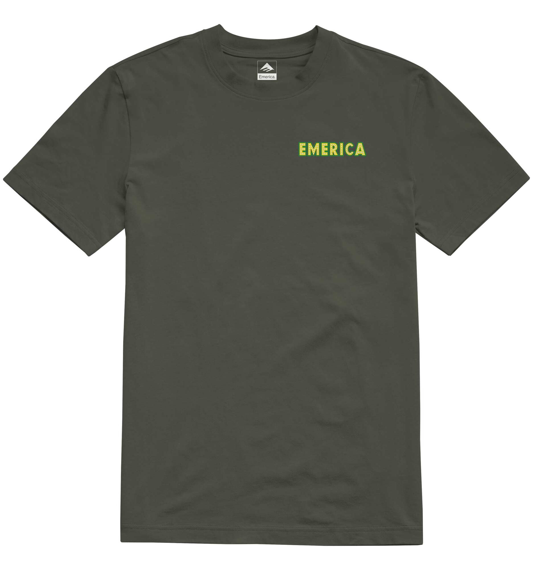 EMERICA T-Shirt SHAKE JUNT PURE LIGHTS military EMERICA T-Shirt SHAKE JUNT PURE LIGHTS, military XXL