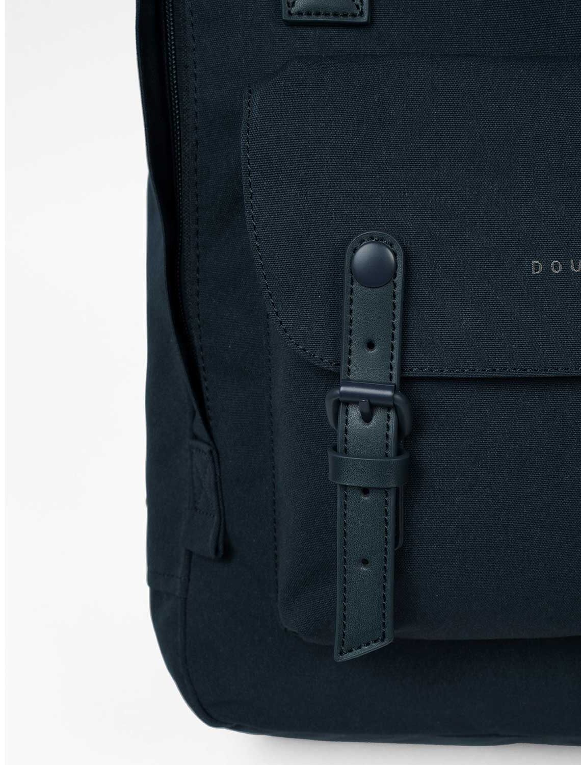 Doughnut Macaroon Large Meditative Dark Rucksack - midnight blue