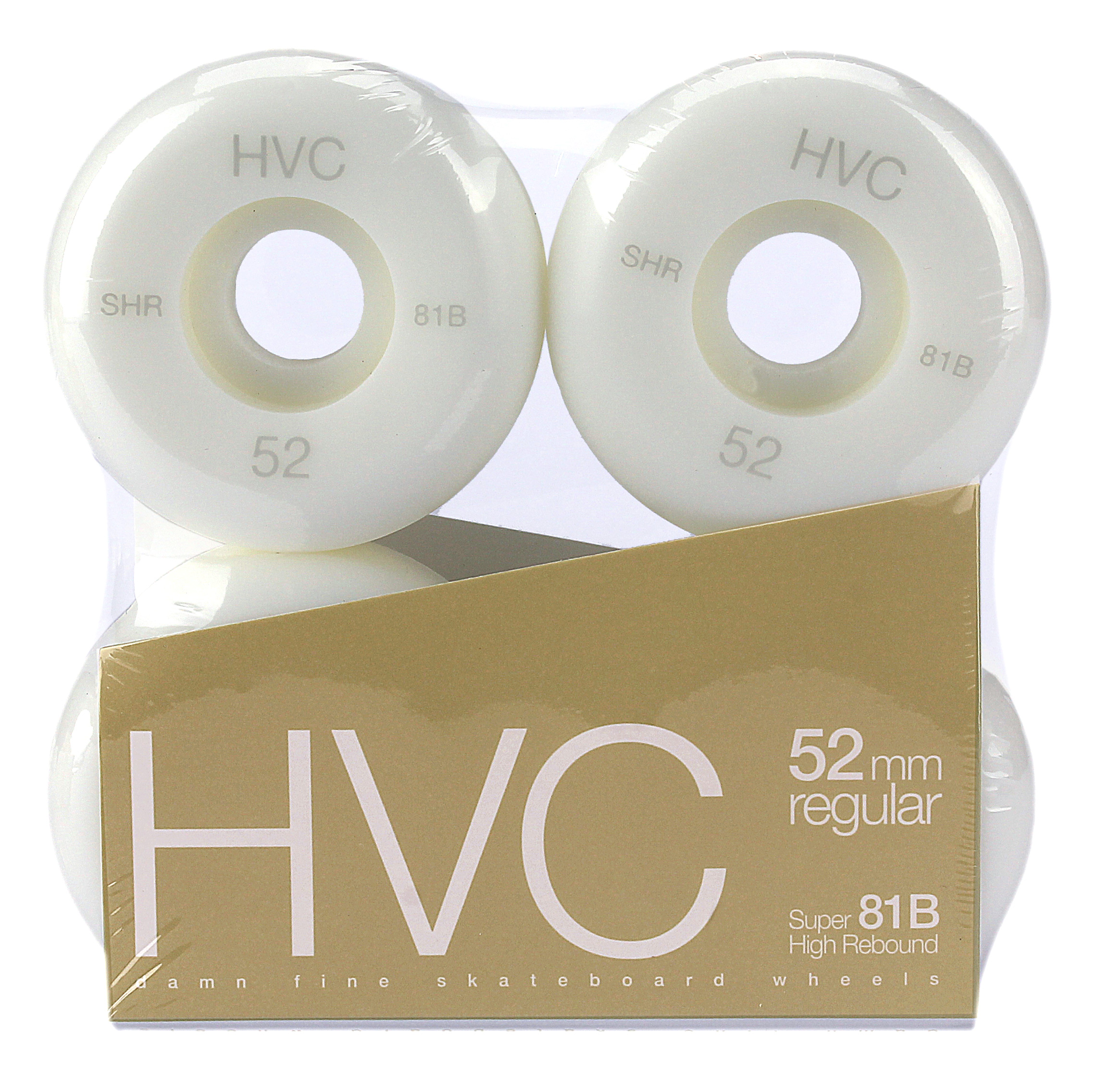 HVC Skateboard Wheels regular 81b 52mm