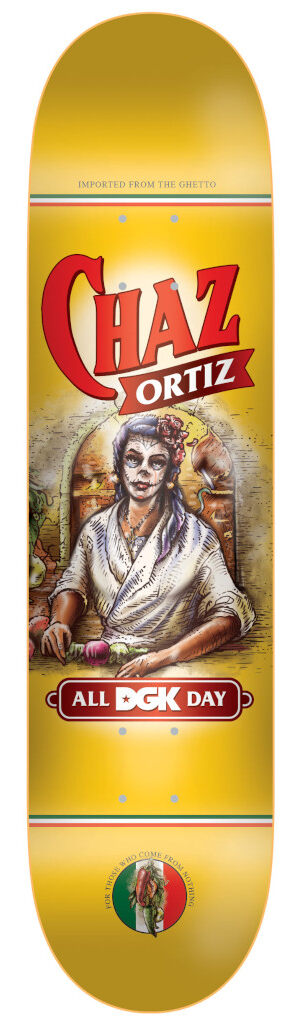 DGK Ghetto Market Ortiz Deck - 8.1 DGK Ghetto Market Ortiz Deck - 8.1