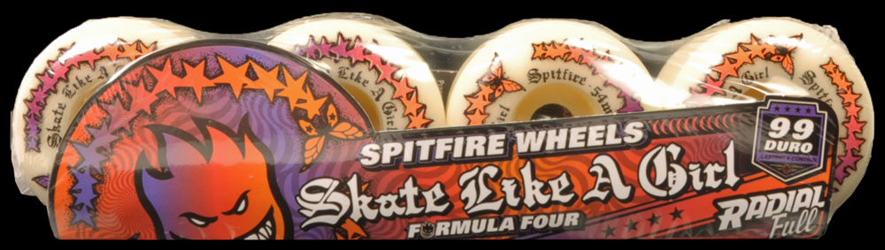 Rolle Spitfire 54mm F4 Skate Like A Girl Evo. 99A, Radial Full Rolle Spitfire 54mm F4 Skate Like A Girl Evo. 99A, Radial Full