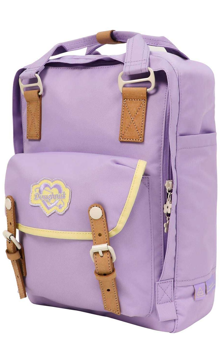 Doughnut Macaroon Kaleido Rucksack - wisteria