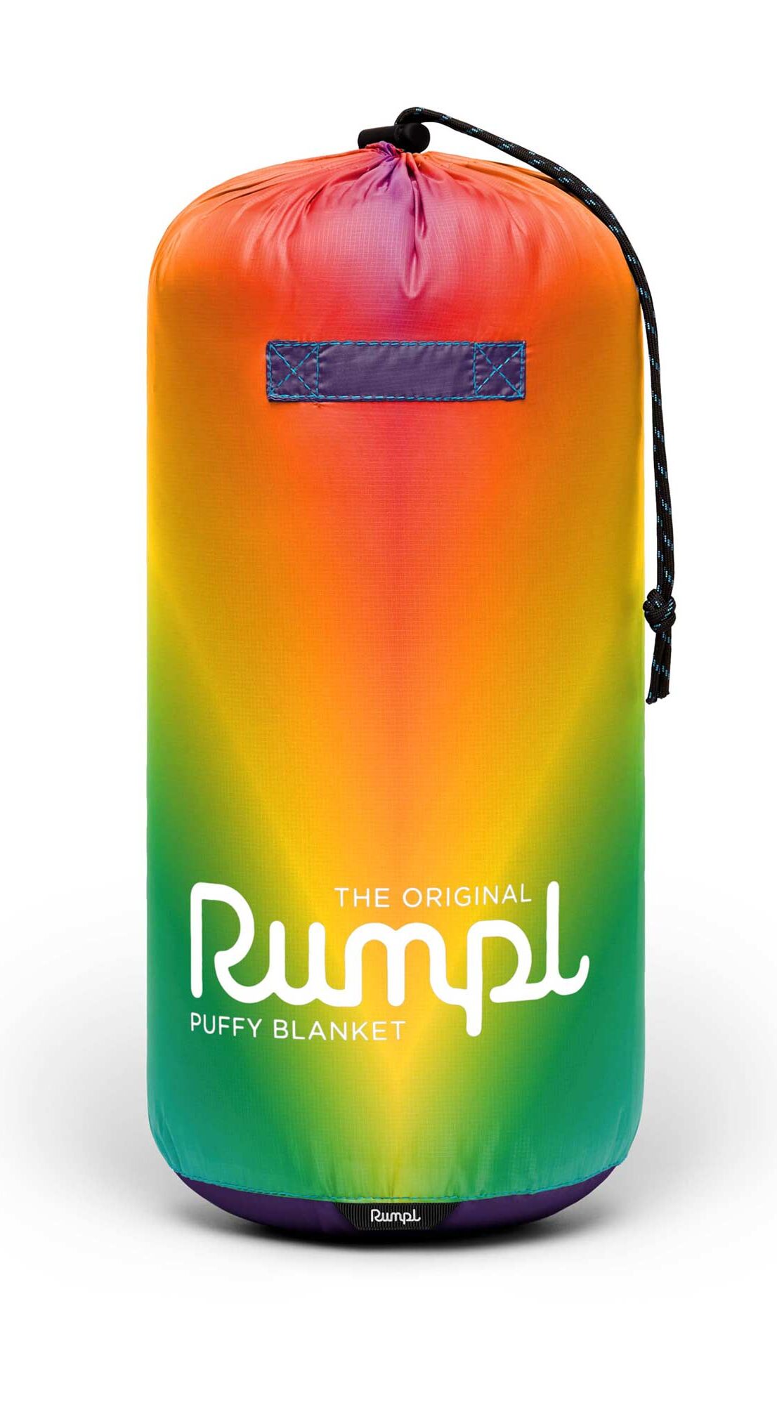 RUMPL Blanket ORIGINAL PUFFY PRINTED / 1 PERS, rainbow prism