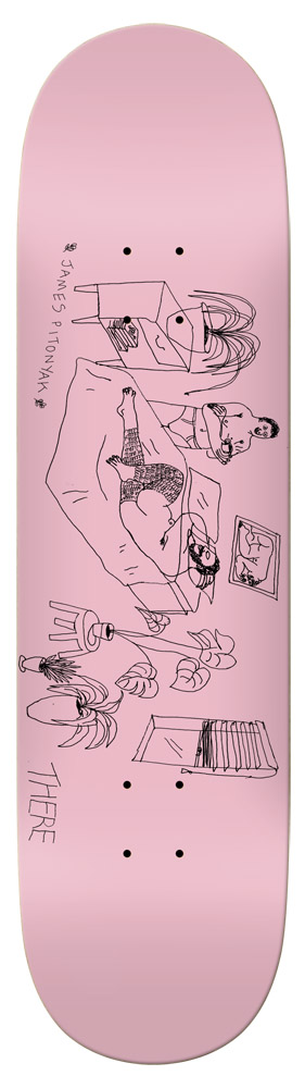 There Skateboard Deck James Apartment 8,30