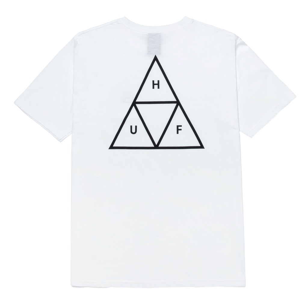 HUF Essentials Triple Triangle T-Shirt - white XXL