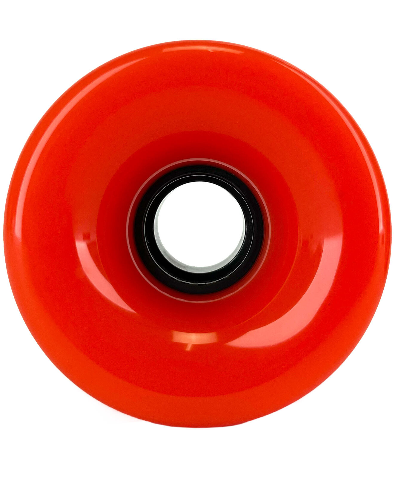 Blank Longboard Wheels Orange 76mm 80a