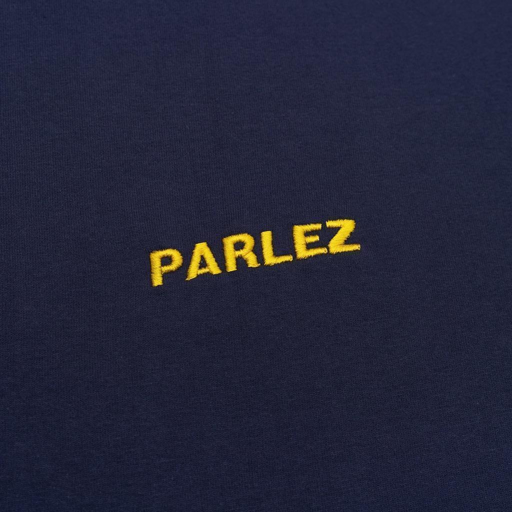 Parlez Ladsun T-Shirt - navy x yellow Parlez Ladsun T-Shirt - navy x yellow
