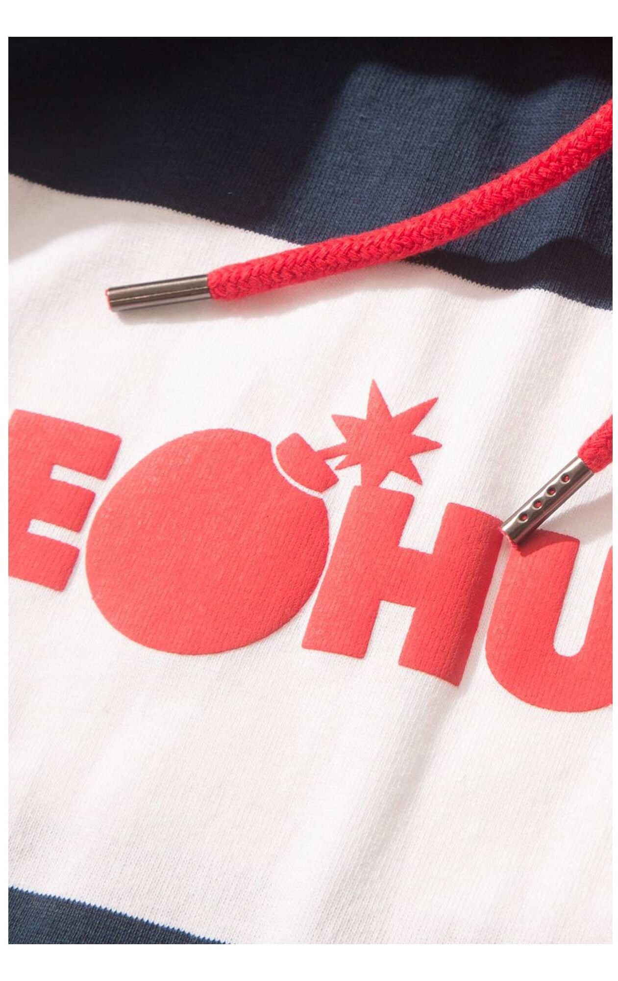 THE HUNDREDS Longsleeve RIDGE Hooded, navy L