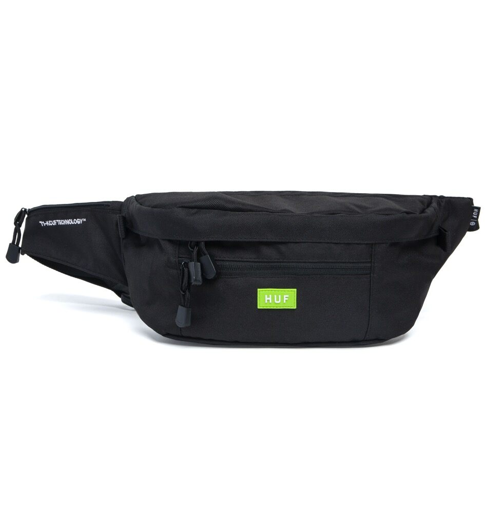 HUF Hyde Waist Bag - black HUF Hyde Waist Bag - black