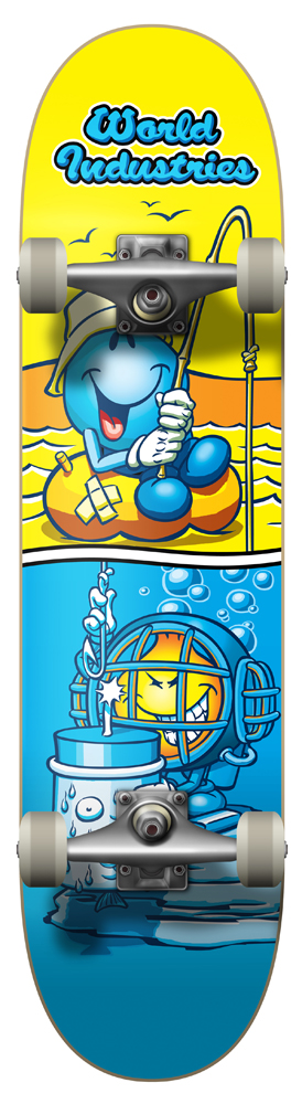 World Industries Komplettboard Gone Fishing 7,50 World Industries Komplettboard Gone Fishing 7,50