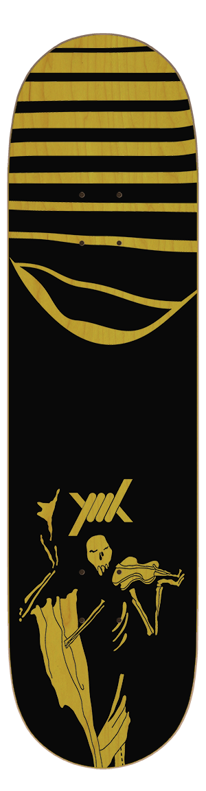 Damned Fiddler Skateboard Deck Damned Fiddler Skateboard Deck 8.50