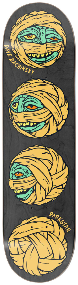 Darkstar Skateboard Deck Bachinsky Madballs Headspin R7 8,125