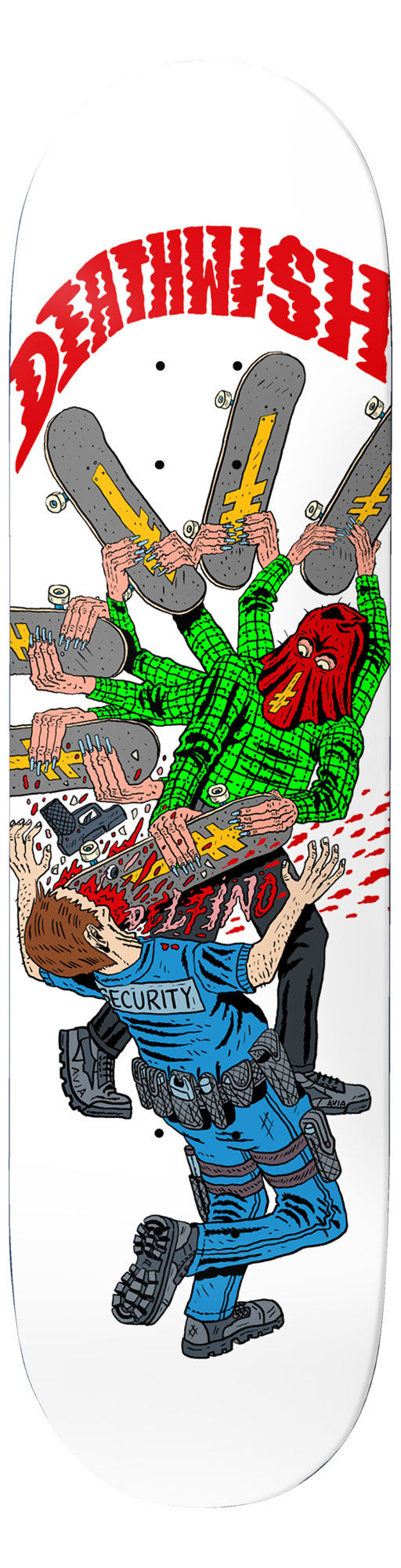 DEATHWISH Deck NIGHTMARE CITY PD 8.3