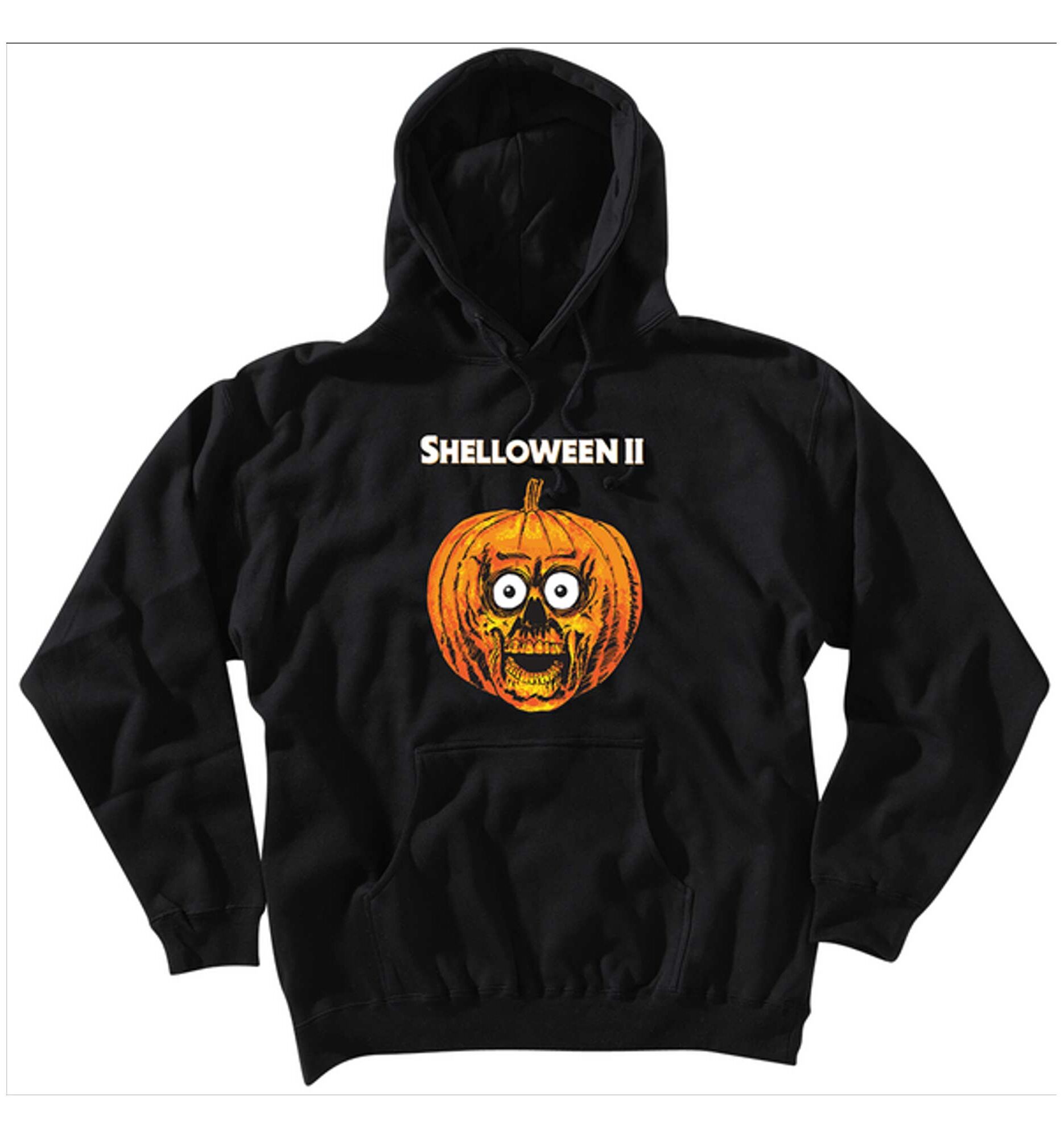 HEROIN Sweat SHELLOWEEN 2 Hoodie, black L HEROIN Sweat SHELLOWEEN 2 Hoodie, black XL