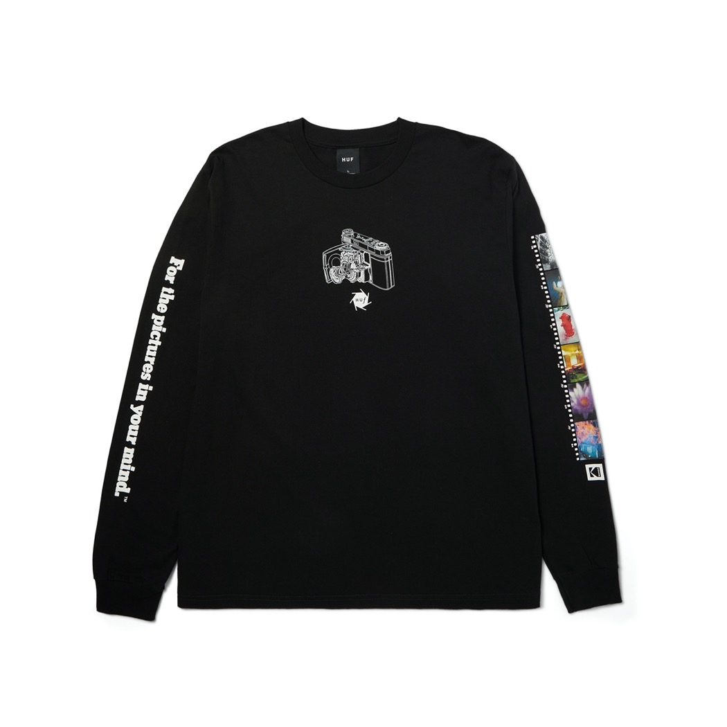 HUF Inner Vision Longsleeve - black XXL