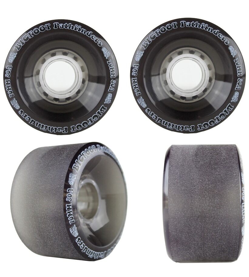 Amok Longboard Achsen Set 150mm Black / Pathfinders Black Impact Longboard Achsen Set 150mm Silver / Pathfinders Black