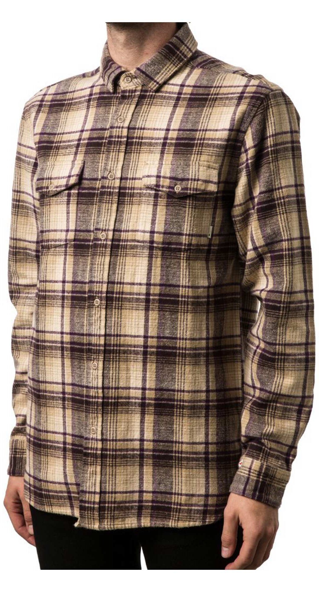 ALTAMONT Shirt GARTH L/S, tan S
