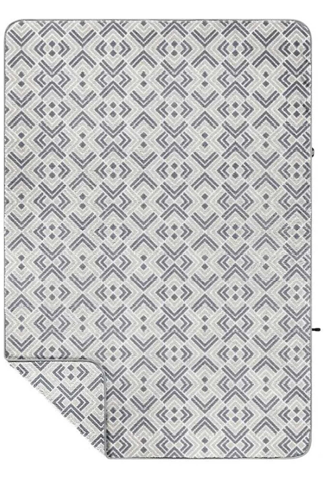 RUMPL Blanket SHERPA PUFFY PRINTED FLEECE / THROW, kaleidoscope RUMPL Blanket SHERPA PUFFY PRINTED FLEECE / THROW, kaleidoscope