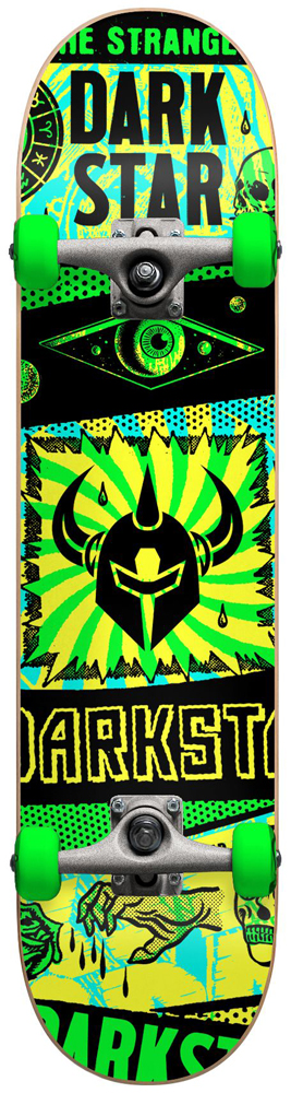 Darkstar Komplettboard Collapse 7,375 Green Stocki Darkstar Komplettboard Collapse 7,375 Green Stocki