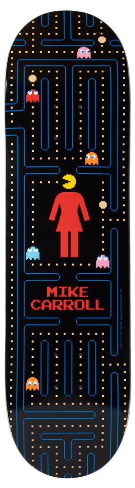 Girl Skateboard Deck Carroll Pac-Man 8,50 Girl Skateboard Deck Carroll Pac-Man 8,50