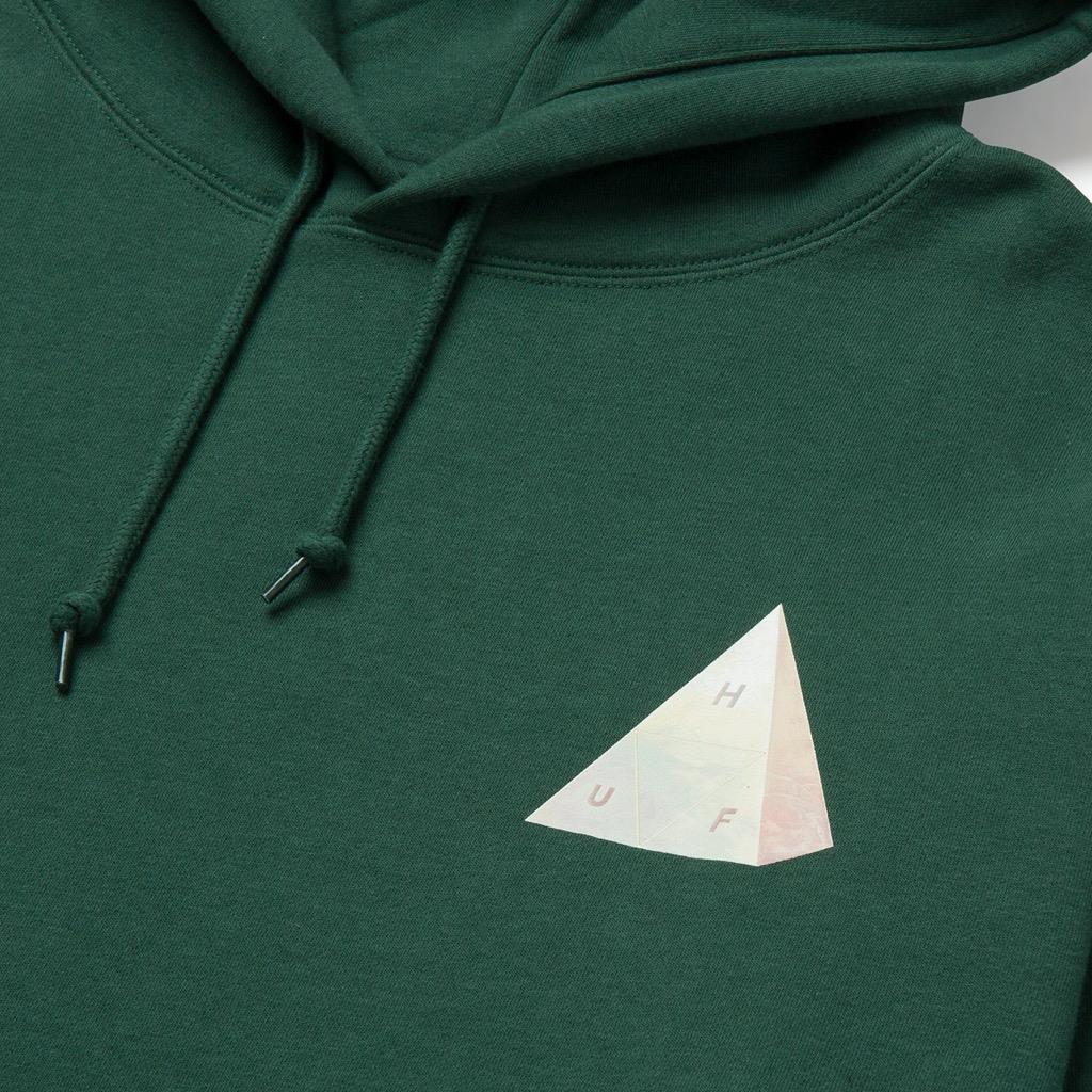HUF Discover Nature Hoodie - forest green XXL