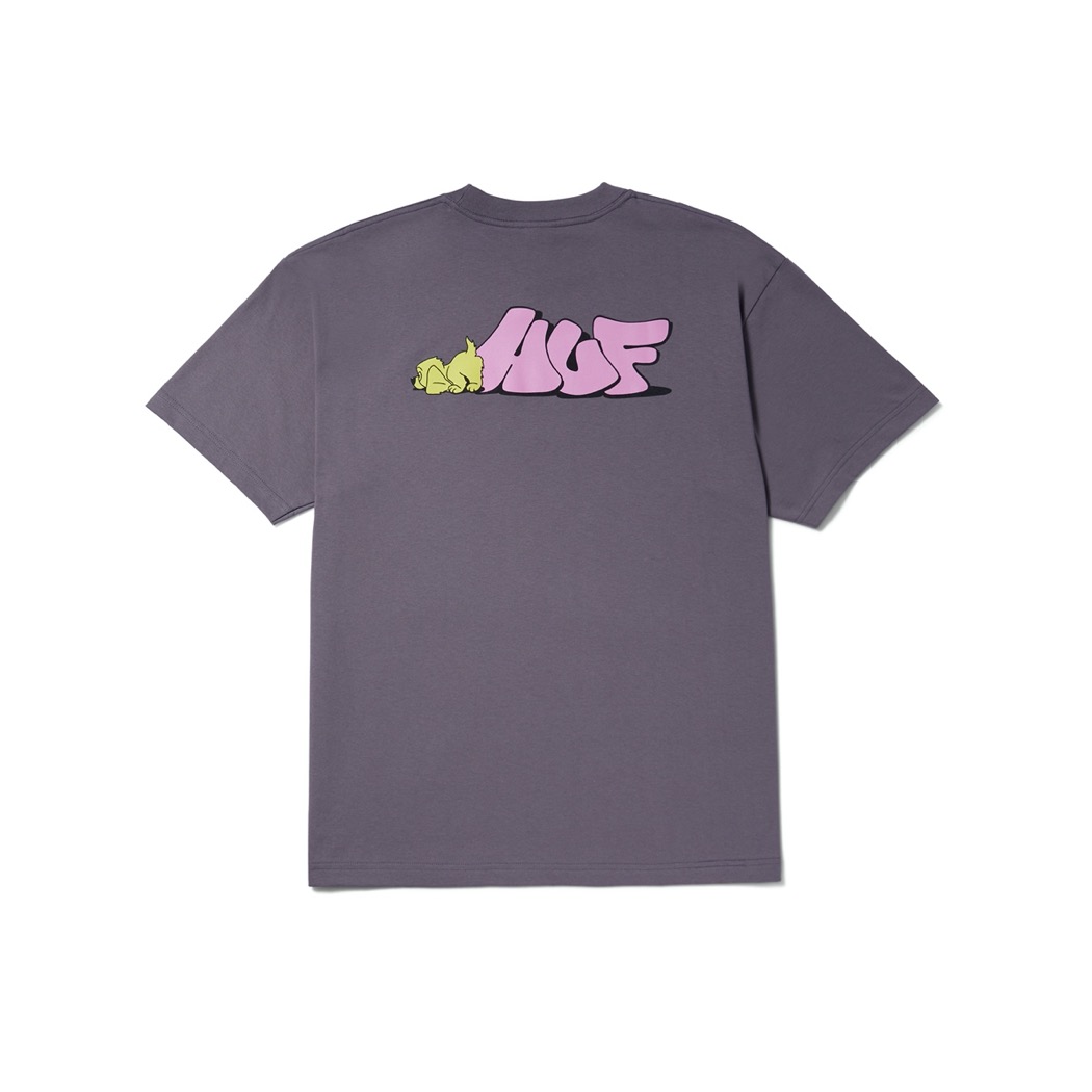 HUF Dog Sense T-Shirt - light plum XXL