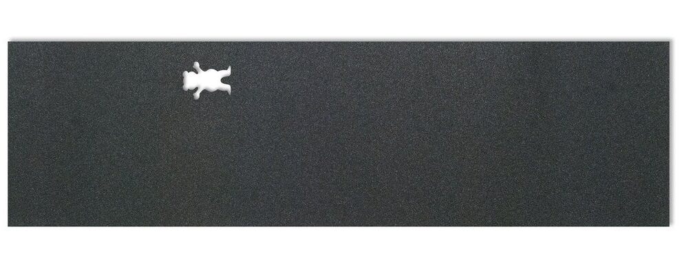 Grizzly skateboard griptape black with bear die cut Grizzly skateboard griptape black with bear die cut