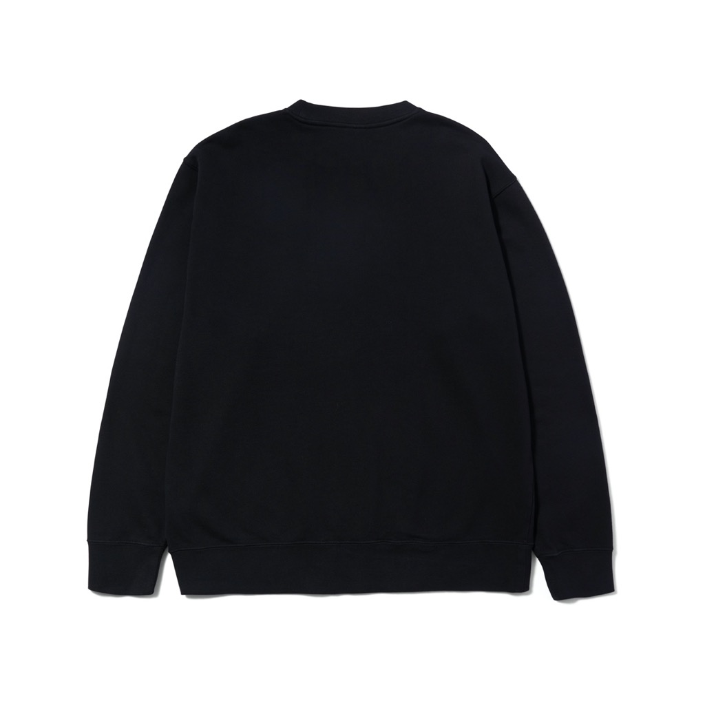 HUF Thanos Eye Washed Crewneck - washed black XXL