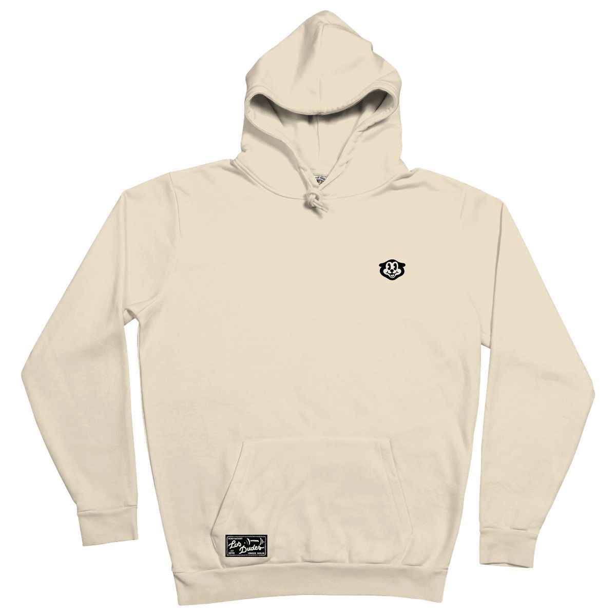 The Dudes Little Bear Classic Hoody Heavyweight - almond milk The Dudes Little Bear Classic Hoody Heavyweight - almond milk S