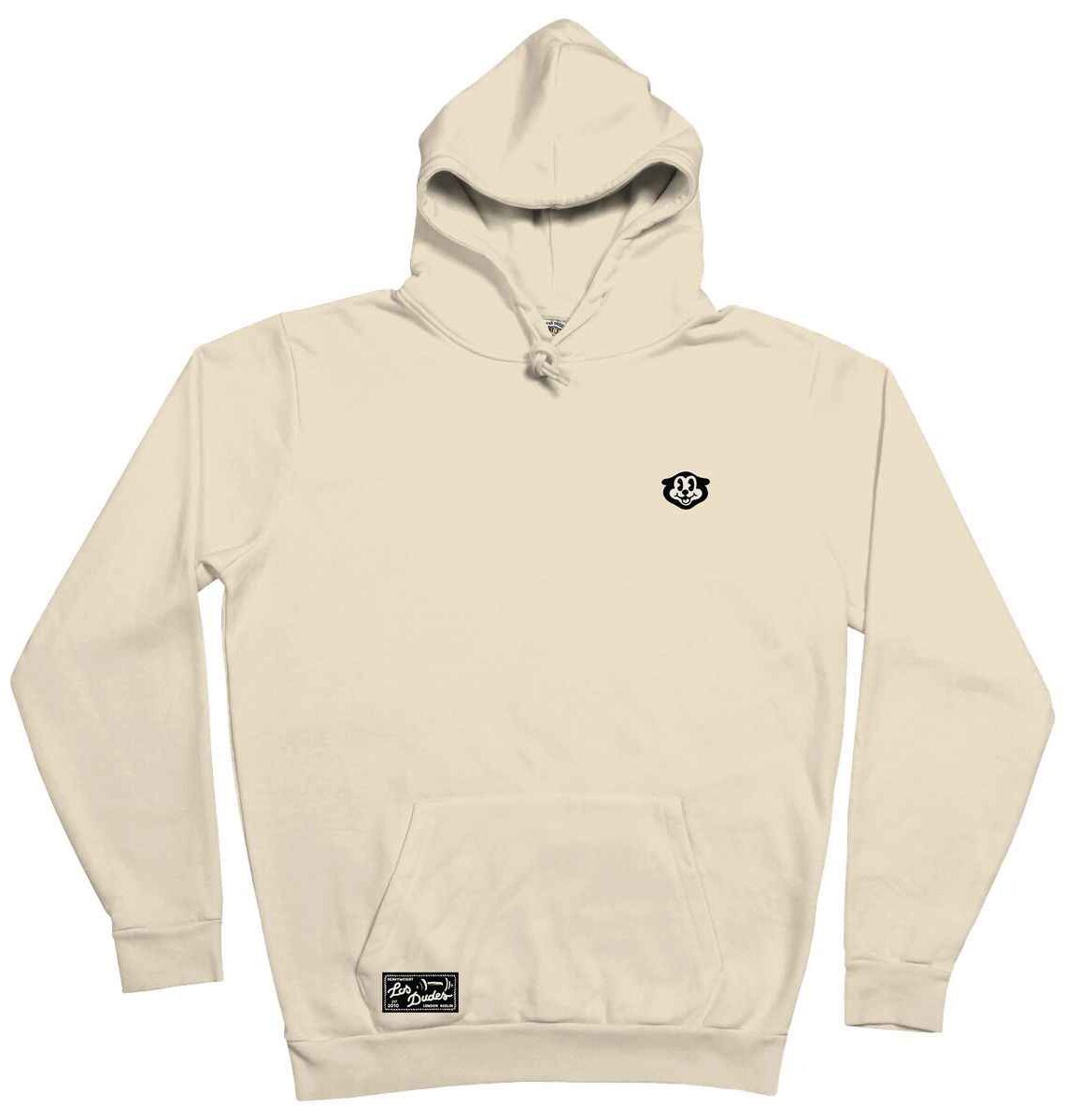 The Dudes Little Bear Classic Hoody Heavyweight - almond milk The Dudes Little Bear Classic Hoody Heavyweight - almond milk XXXL