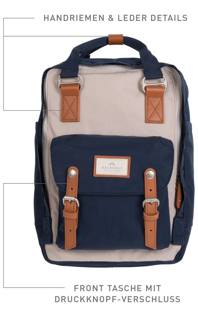 Doughnut Macaroon Rucksack - ivory x navy Doughnut Macaroon Rucksack - ivory x navy