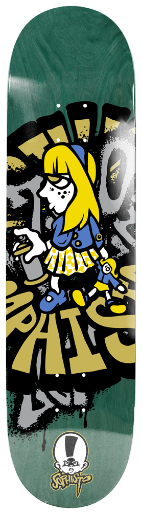 Heritage Skateboard Deck ZS Suzi Spraycan 8,25 Heritage Skateboard Deck ZS Suzi Spraycan 8,25