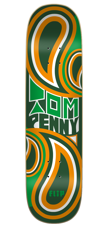 Flip Skateboard Deck Tom Penny Deckade 8.25 Flip Skateboard Deck Tom Penny Deckade 8.25