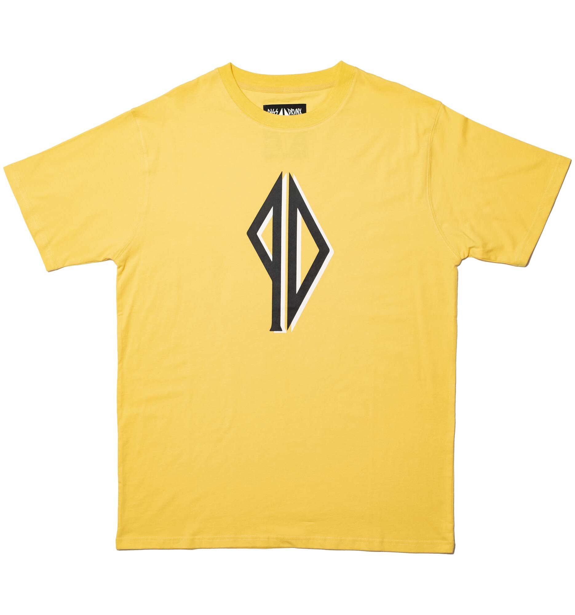 PISS DRUNX T-Shirt SHADOW LOGO yellow PISS DRUNX T-Shirt SHADOW LOGO, yellow L