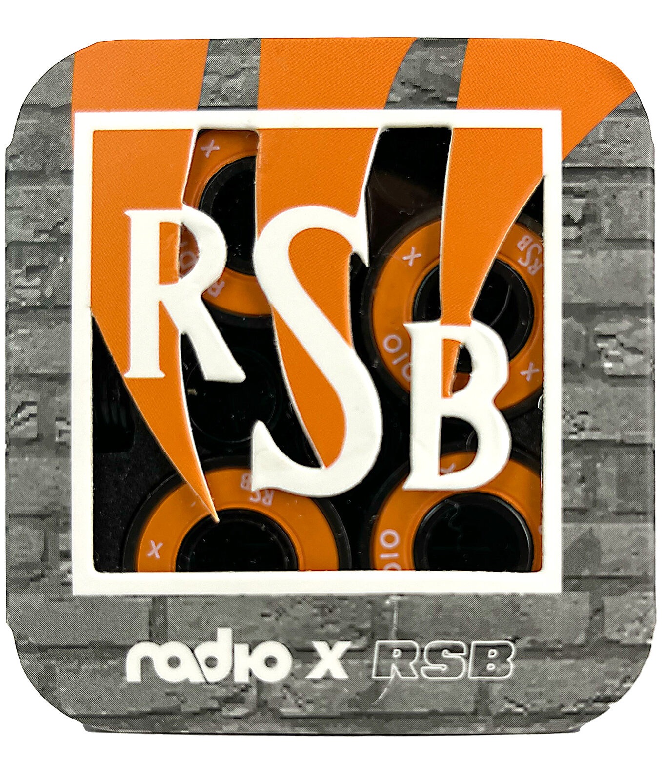 Rock Star Bearings RSB x Radio Collab Skateboard Ball Bearing Rock Star Bearings RSB x Radio Collab Skateboard Ball Bearing