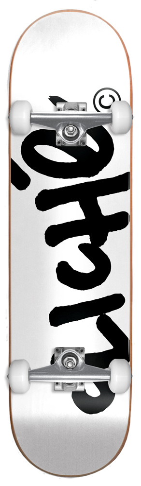 Cliché Komplettboard Handwritten White/Black 8,00