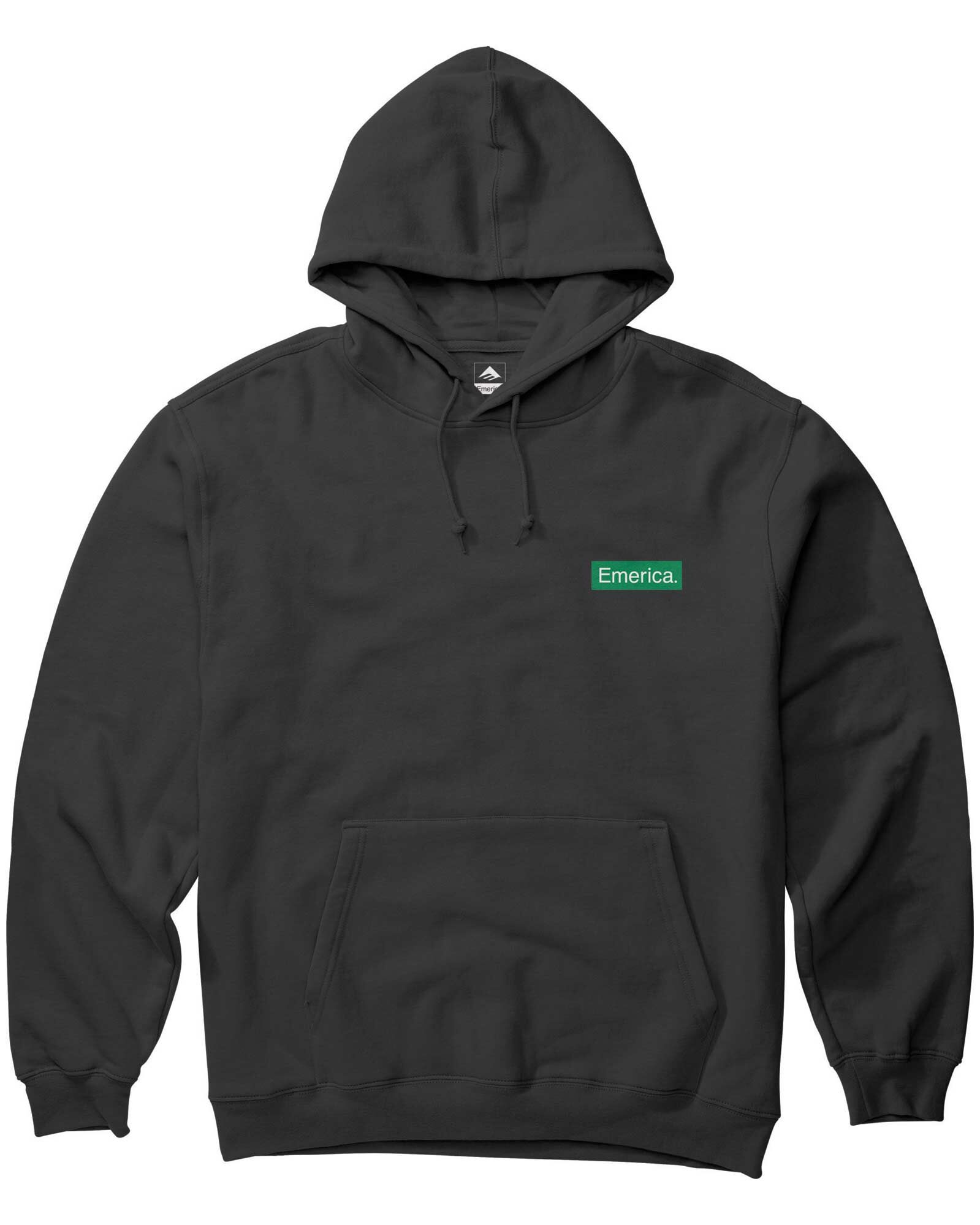 EMERICA Sweat PURE TRIANGLE HOODIE black EMERICA Sweat PURE TRIANGLE HOODIE, black L