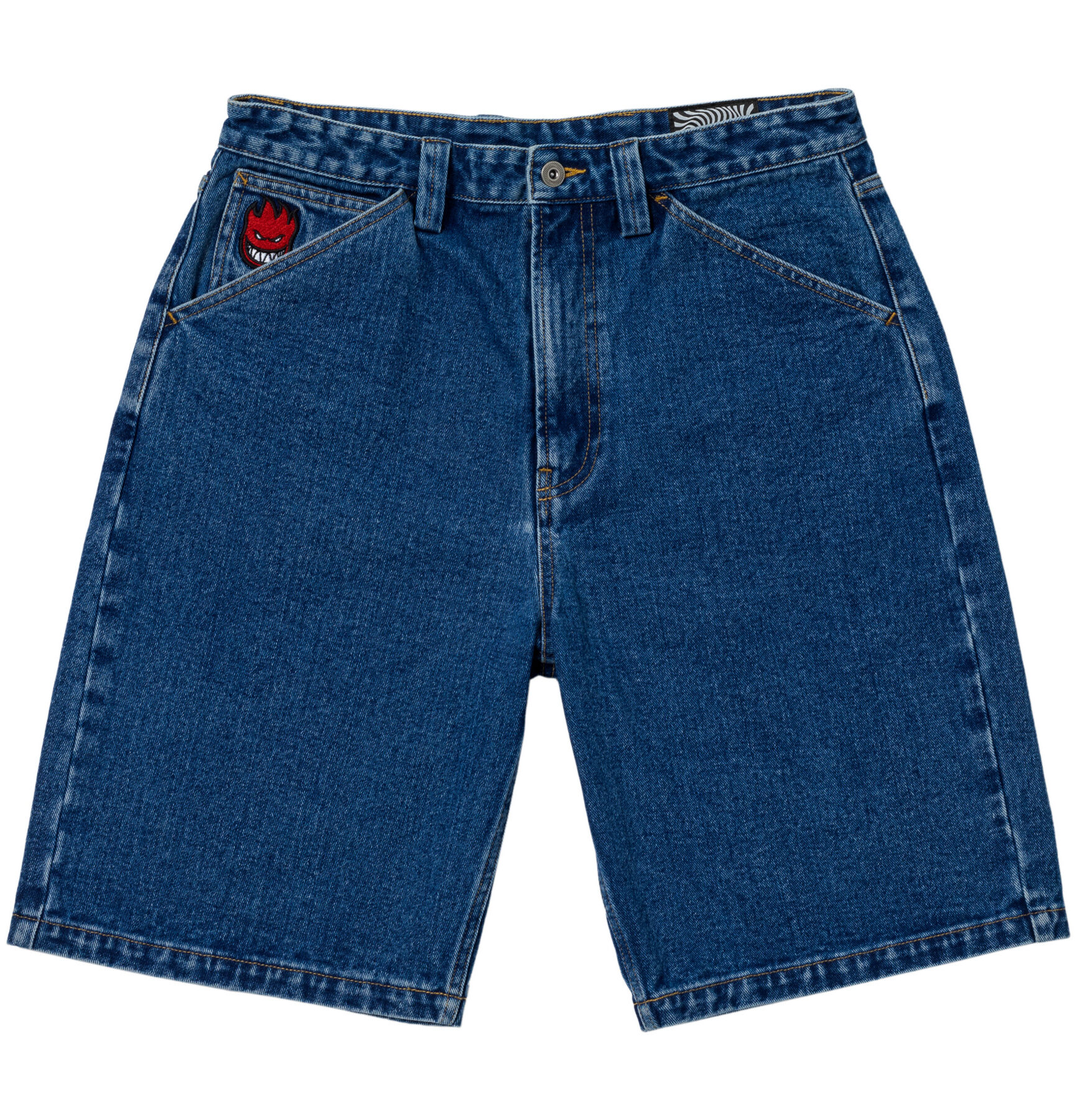 Spitfire Bighead Fill Denim Shorts Stone Blue Spitfire Bighead Fill Denim Shorts Stone Blue
