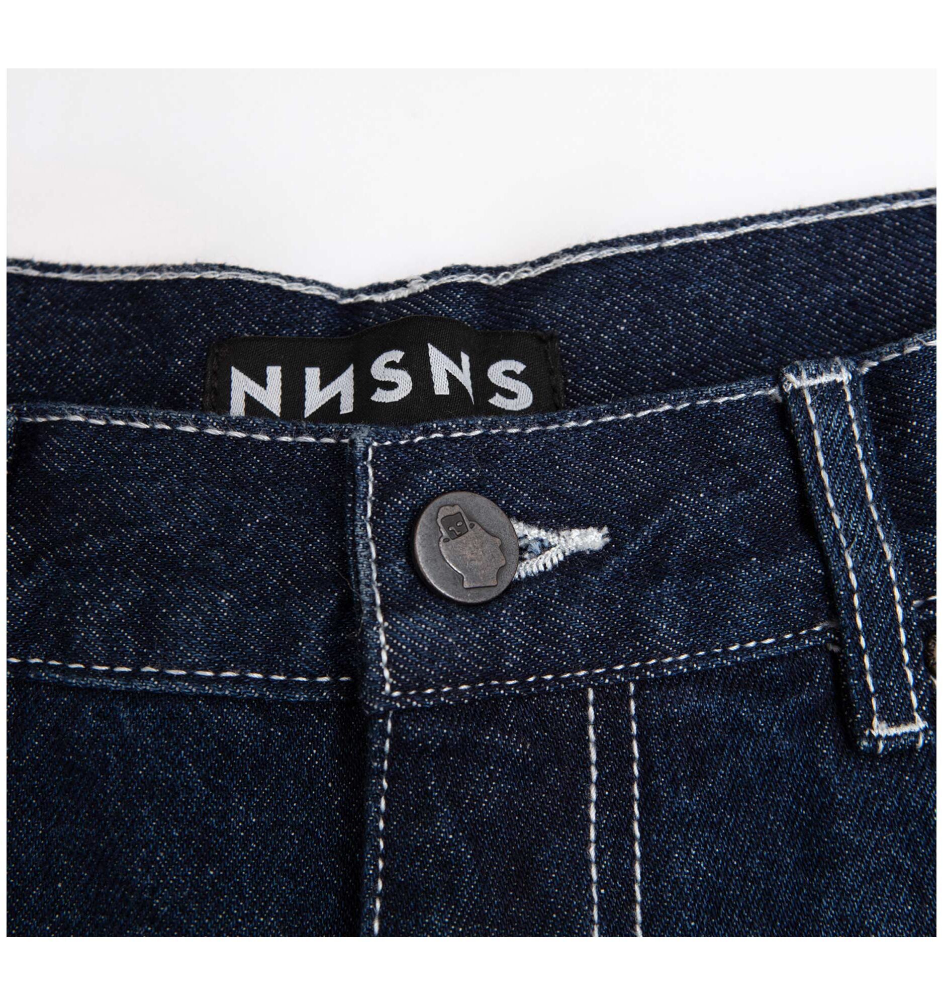 NNSNS Pant YETI, blue rinsed 34/34