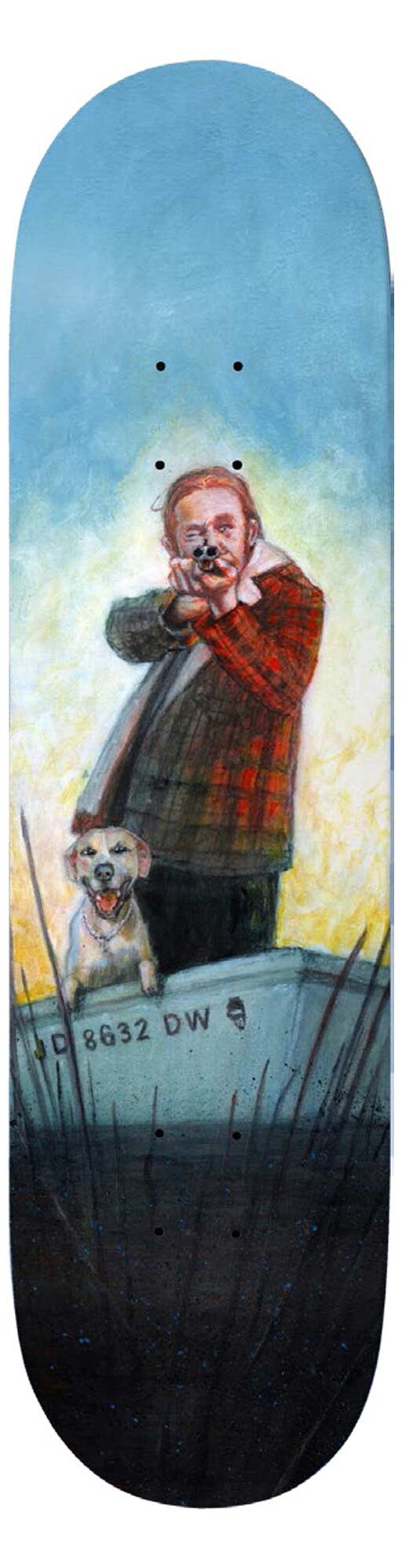 BAKER Deck HUNTING WITH DARLIN JD 8.25, assorted 8.2 BAKER Deck HUNTING WITH DARLIN JD 8.25, assorted 8.2