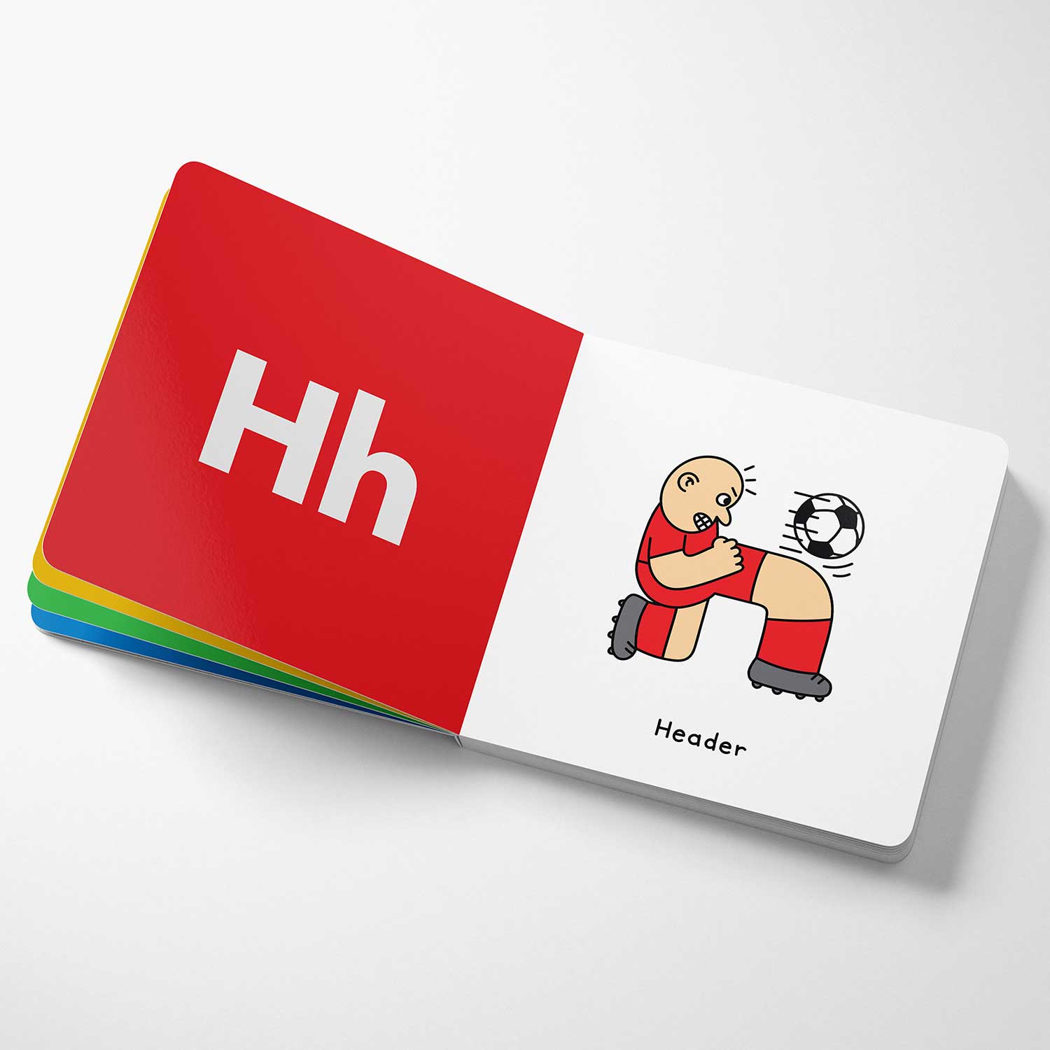 Awesome ABC Football ABC Book - Multicolor