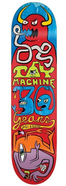 Toy Machine 30 Year Logo Skateboard Deck 8.25
