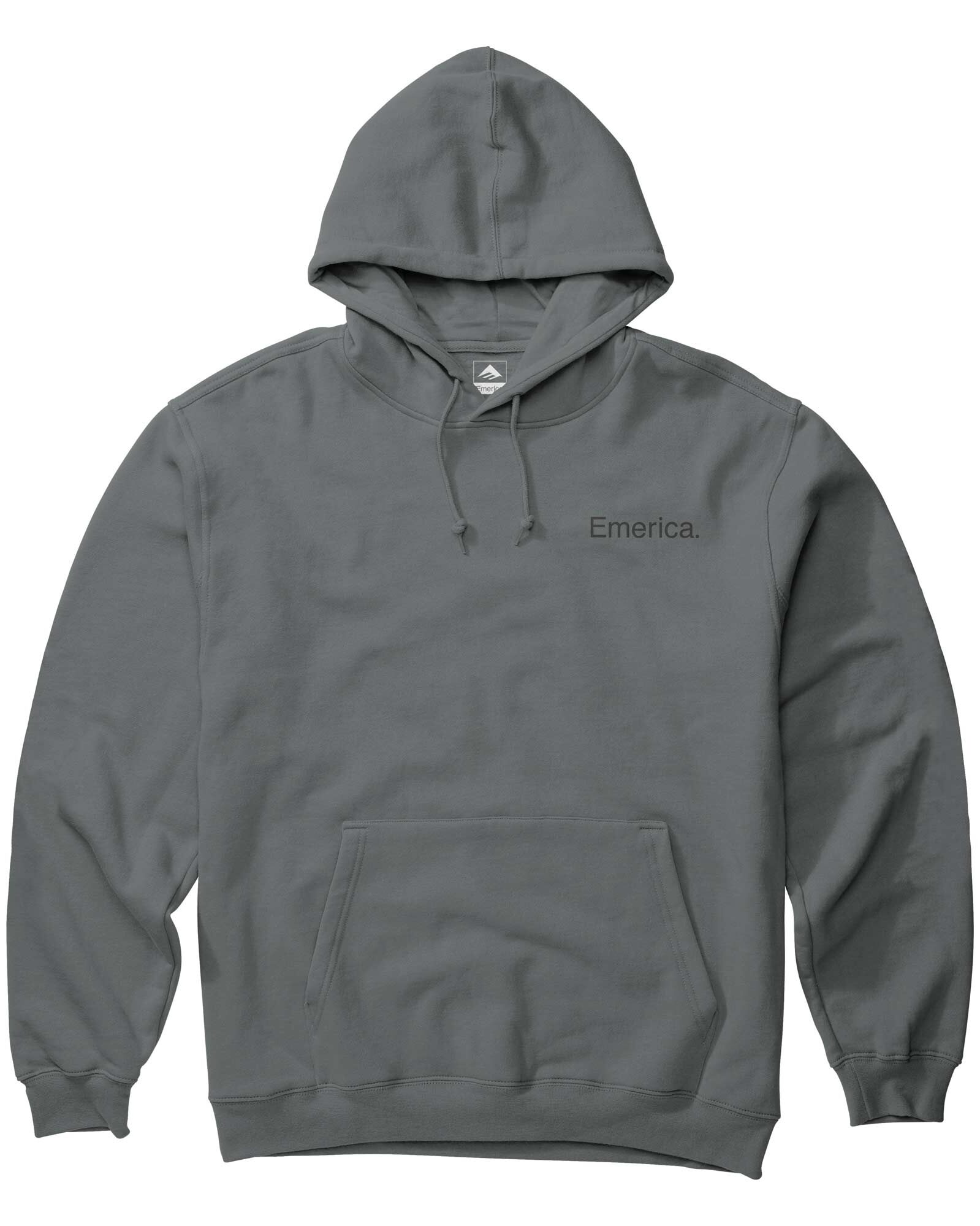 EMERICA Sweat LOCKUP HOODIE, charcoal XXL