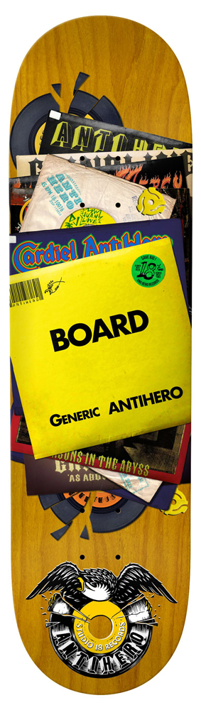 Anti Hero Skateboard Deck Cardiel Studio 8.62 Anti Hero Skateboard Deck Cardiel Studio 8.62