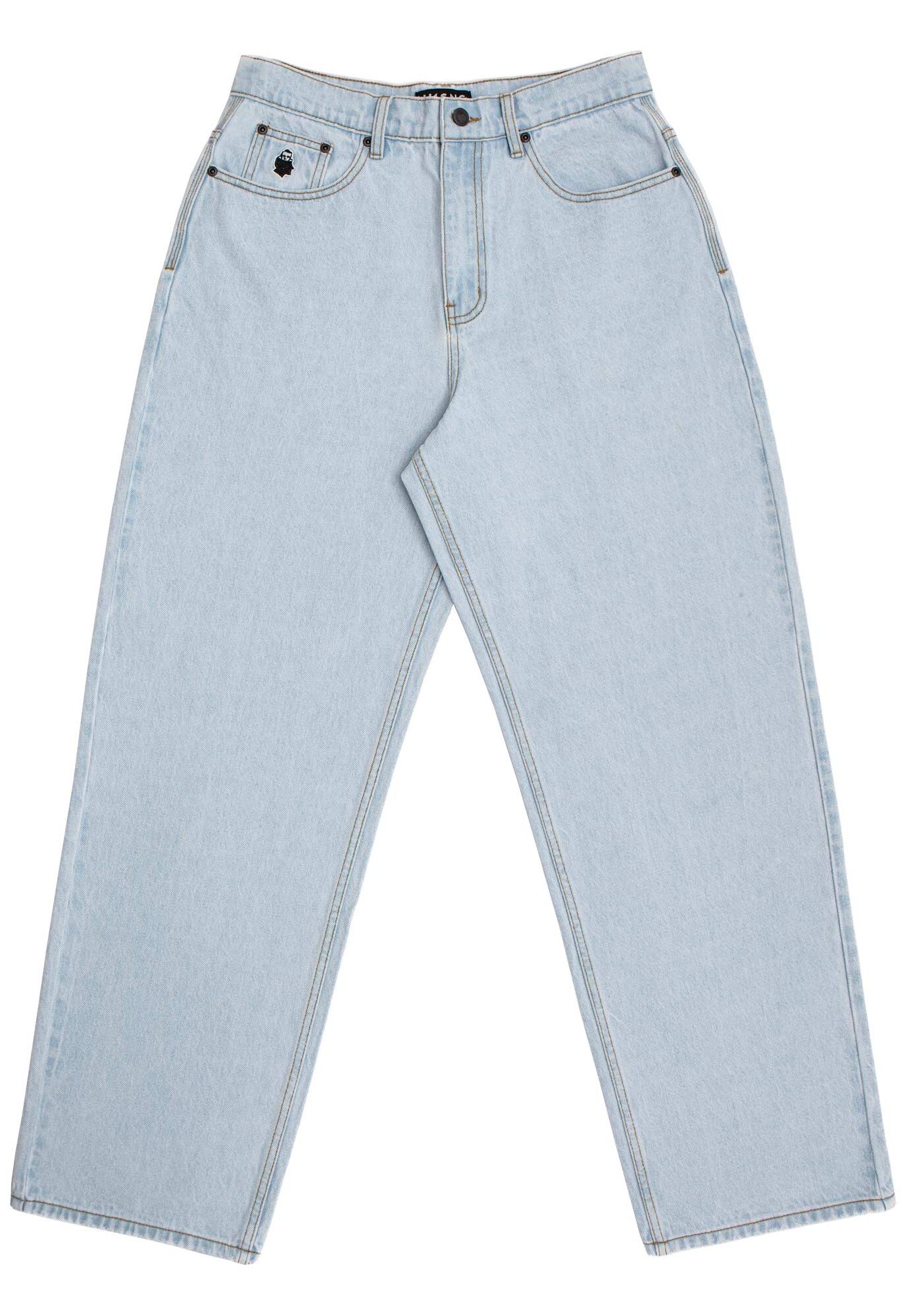 NNSNS Pant BIGGERFOOT DENIM cloud blue denim NNSNS Pant BIGGERFOOT DENIM, cloud blue denim 27/32