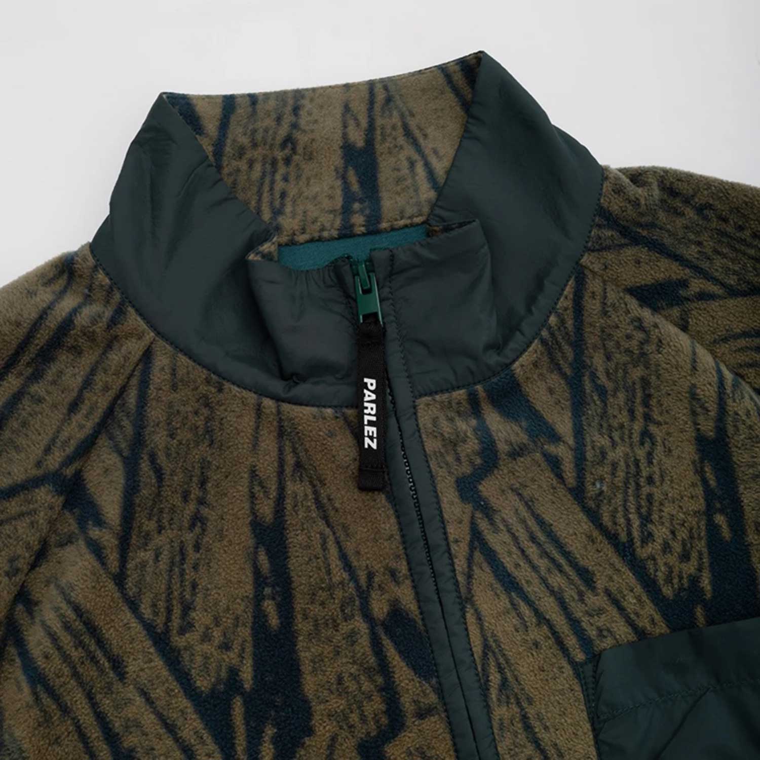 Parlez Duke Fleece - olive green XXL