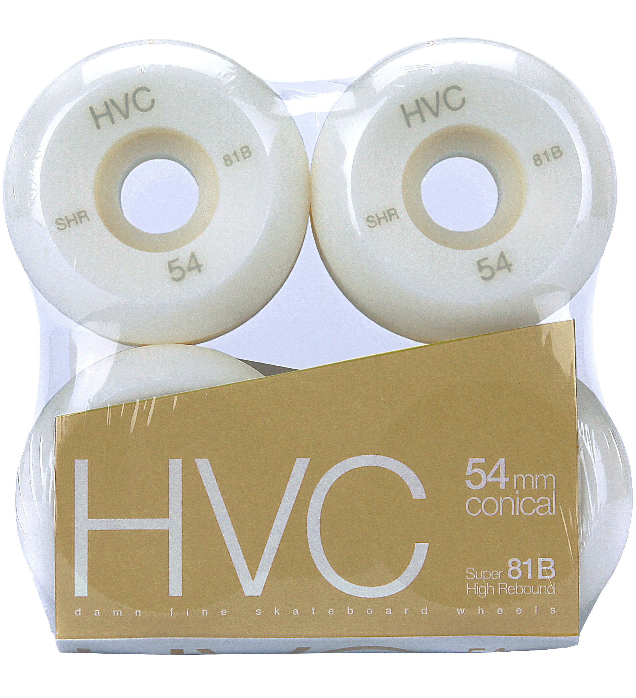 HVC Skateboard Rollen conical 81b 54mm