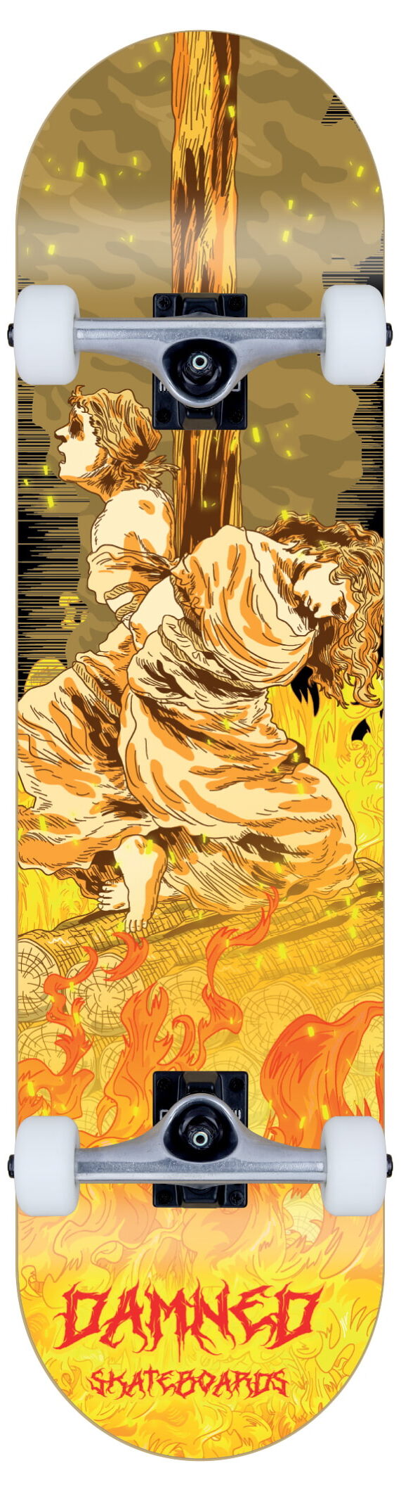 Damned Komplett Skateboard Burn the Priest Damned Komplett Skateboard Burn the Priest