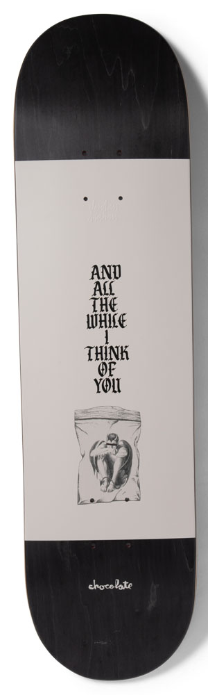 Chocolate Skateboard Deck Trahan White Lines 8,50 Chocolate Skateboard Deck Trahan White Lines 8,50